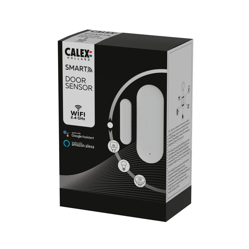 Senzor Smart Calex pentru usa/fereastra, Alb