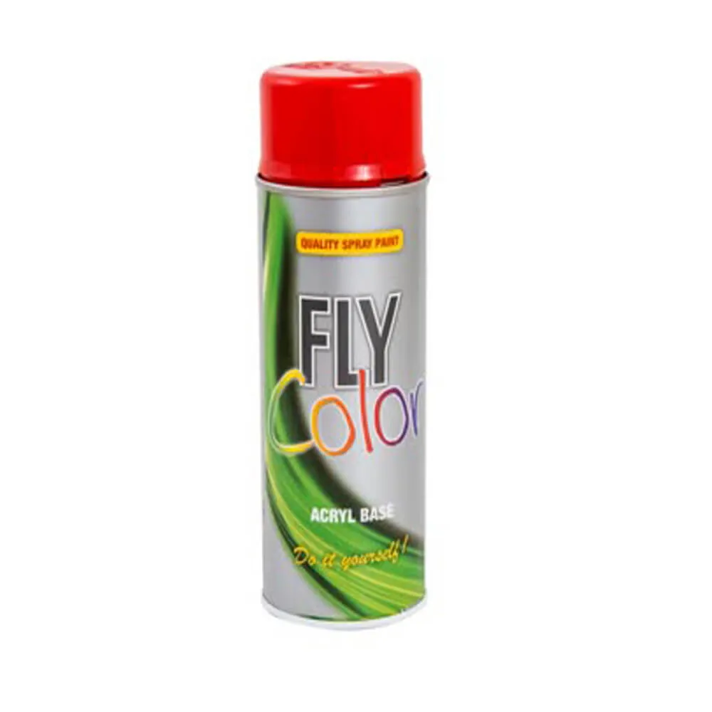 Vopsea spray Duplicolor Fly Color RAL 3020, 400 ml, Rosu trafic