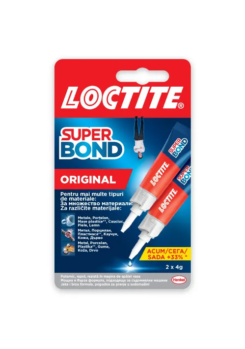 Set 2 adezivuri Loctite Superbond, 2x4 g