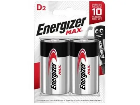 Set 2 baterii D Energizer Max E95