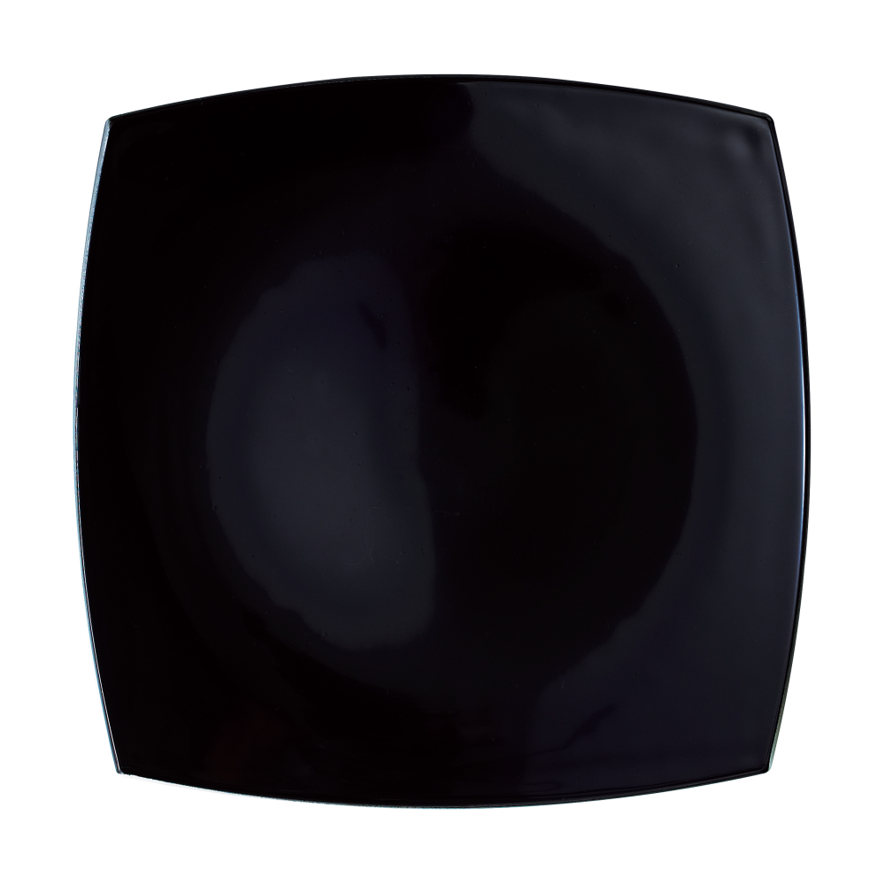 Farfurie intinsa 26 cm Delice, opal, negru, Luminarc