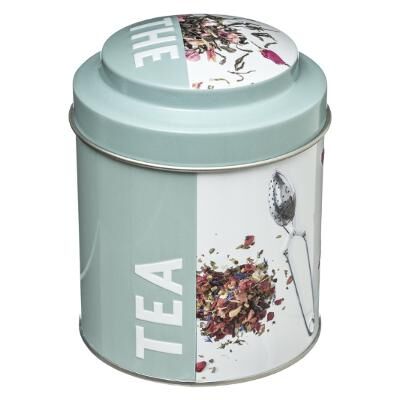 Cutie metalica pentru depozitare ceai
