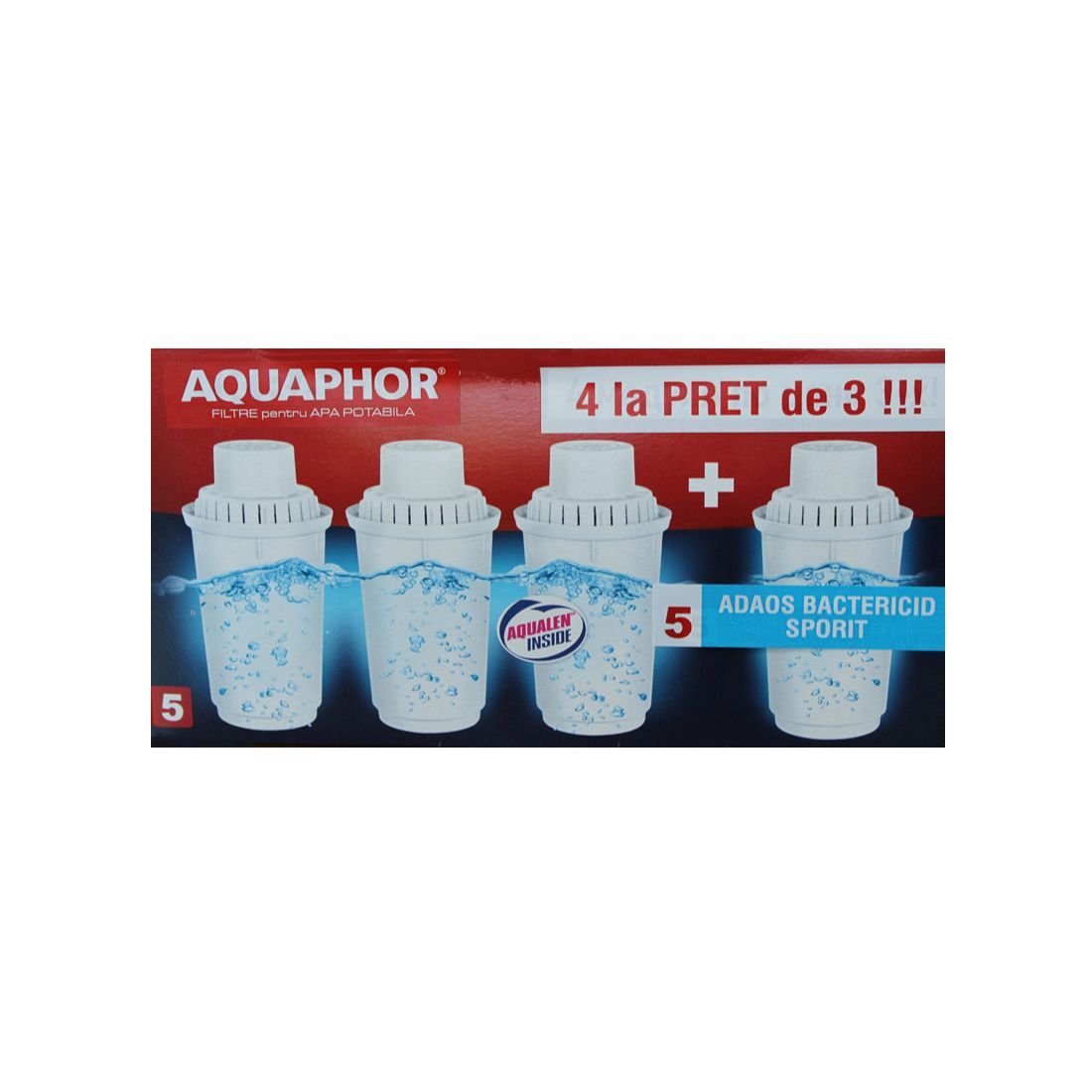Set 3+1 cartus filtrant Aquaphor B5