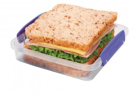 Cutie plastic sandwich 0.45 L, Sistema