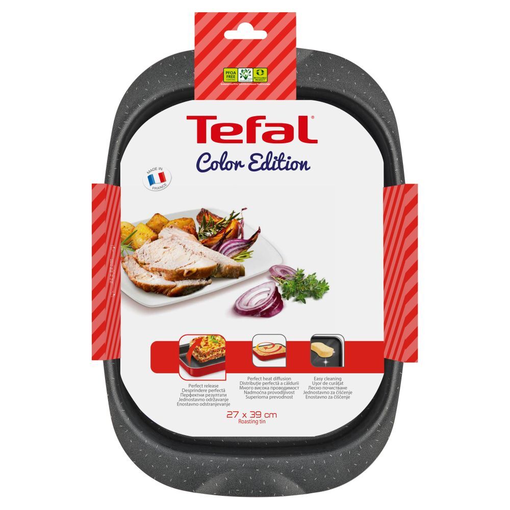 Tava pentru friptura, 27x39cm, Tefal Color Edition 