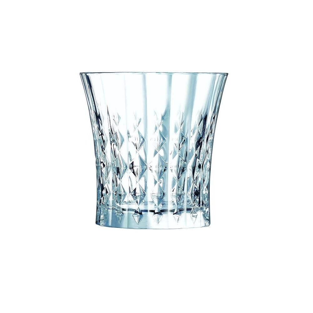 Set 6 pahare whisky Lady Diamond Eclat Cristal D'Arques, sticla cristalina, 27 cl, Transparent