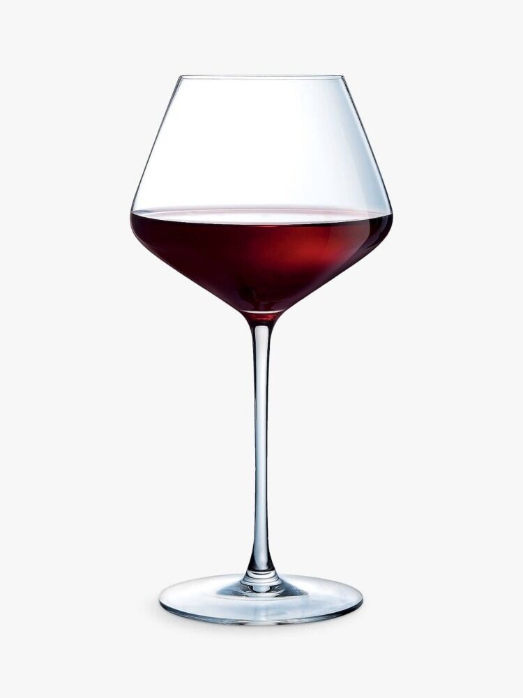 Set 6 pahare vin rosu Ultime, sticla cristalina, 42cl
