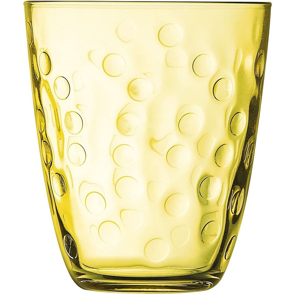 Pahar Juice Concepto Bulles Pepite Jaune Luminarc, sticla, 31 cl, Galben