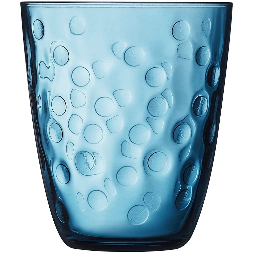Pahar Juice Concepto Bulles Pepite Bleu Luminarc, sticla, 31 cl, Albastru