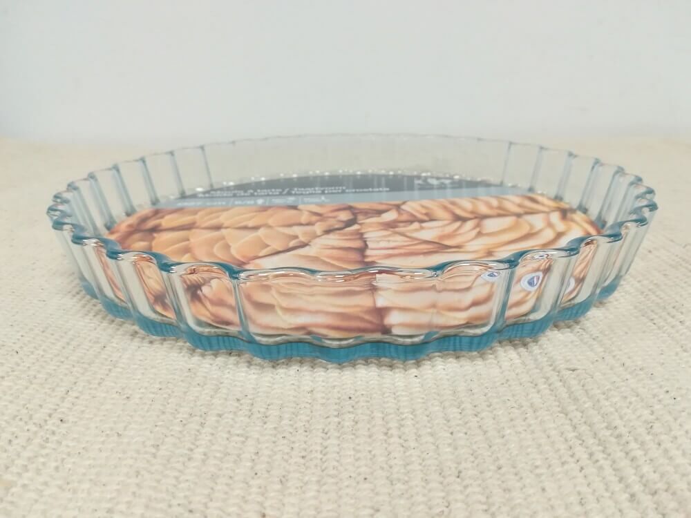Forma tarta termorezistenta CRF Home, sticla borosilicata, 27x3 cm