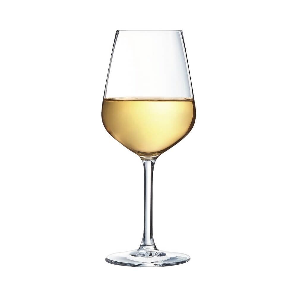 Set 6 pahare vin alb Vinetis Luminarc, sticla, 30 cl, Transparent