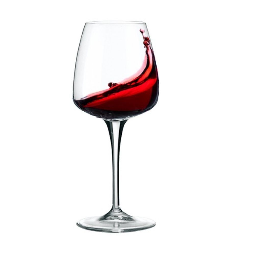 Set 6 pahare vin rosu Bormioli Aurum Burgunder, sticla, 430 ml, Transparent