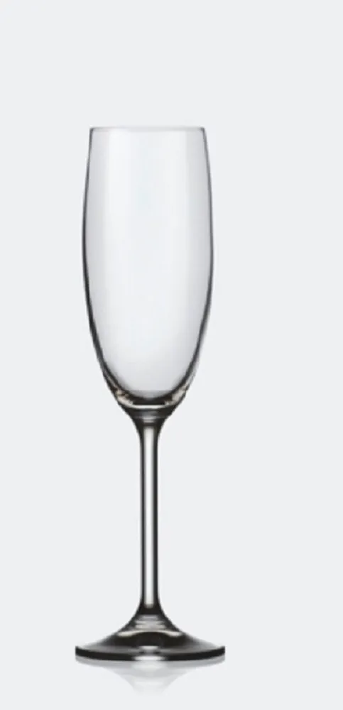 Pahar sampanie, sticla cristalina, 18 cl, Transparent