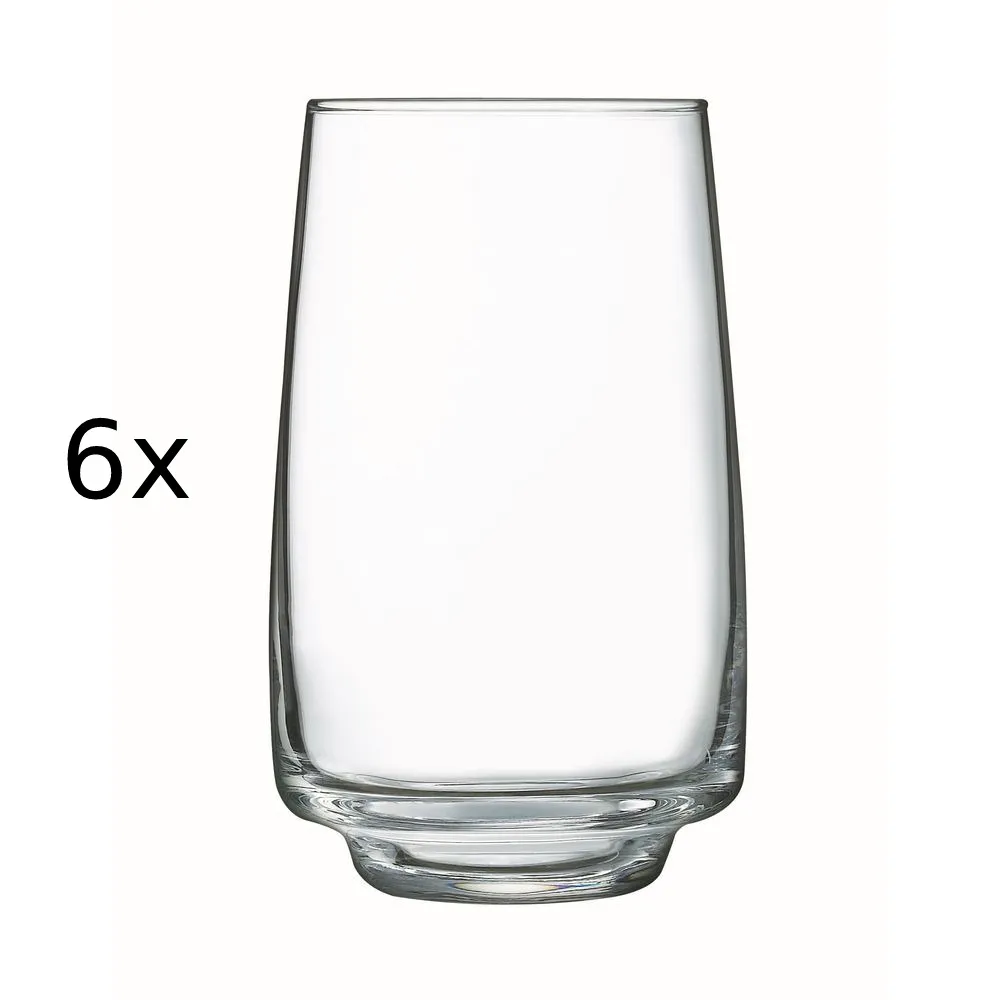Set 6 pahare Equip Home Luminarc, sticla, 35 cl, Transparent