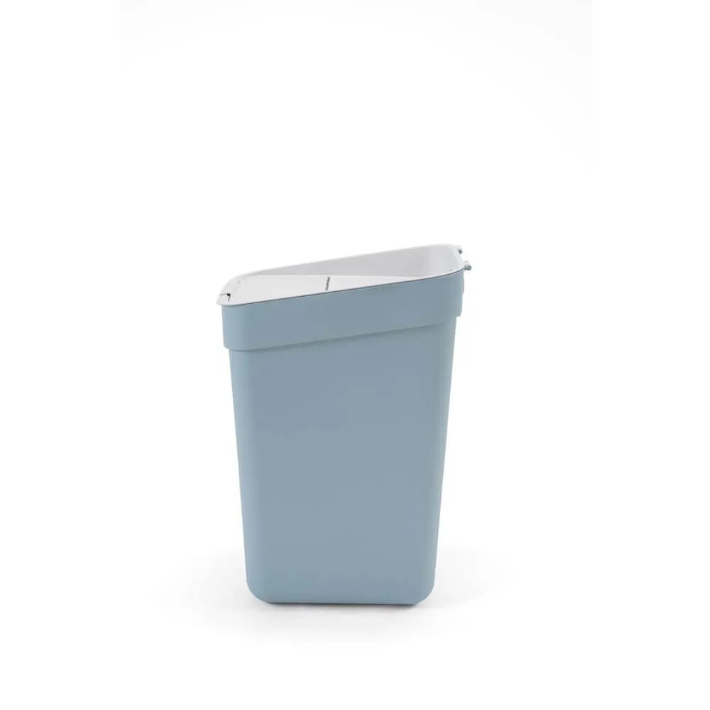 Cos de gunoi pentru colectare selectiva Ready To Collect Curver, plastic 100% reciclat, 30 L, Gri