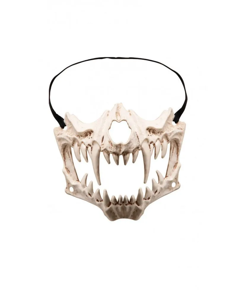 Masca Halloween Mandibula schelet cu dinti ascutiti