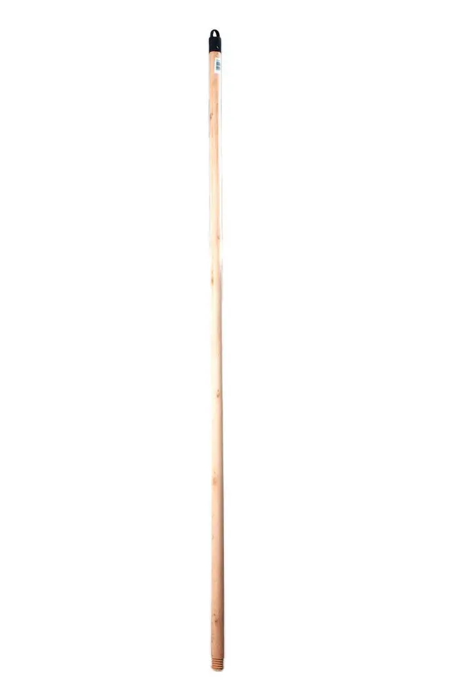 Coada cu filet conic, lemn natural, 120 cm, Crem