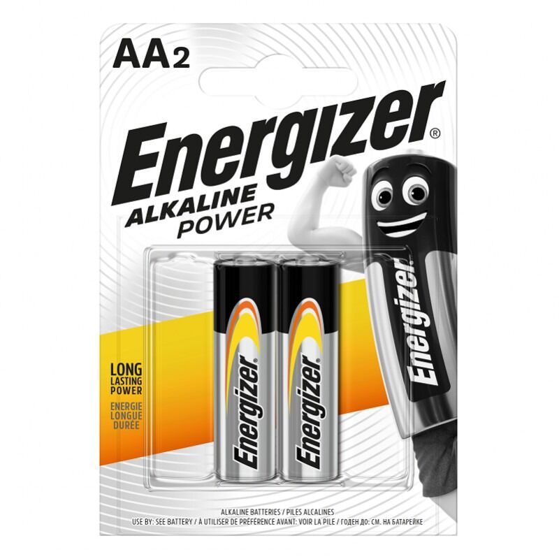 Set 2 baterii Energizer Alcaline Power R6/AA