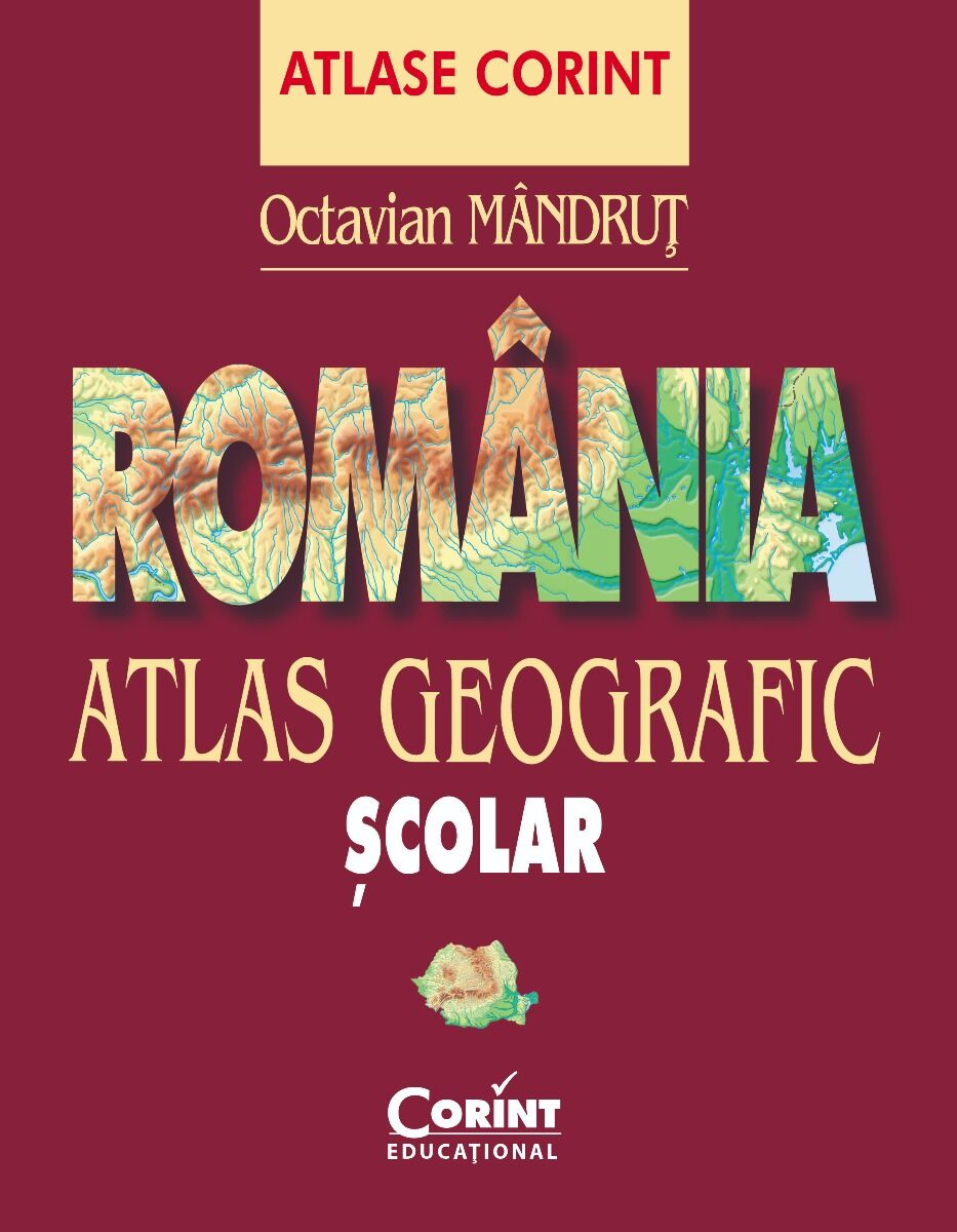 Atlas geografic Romania nou 2013