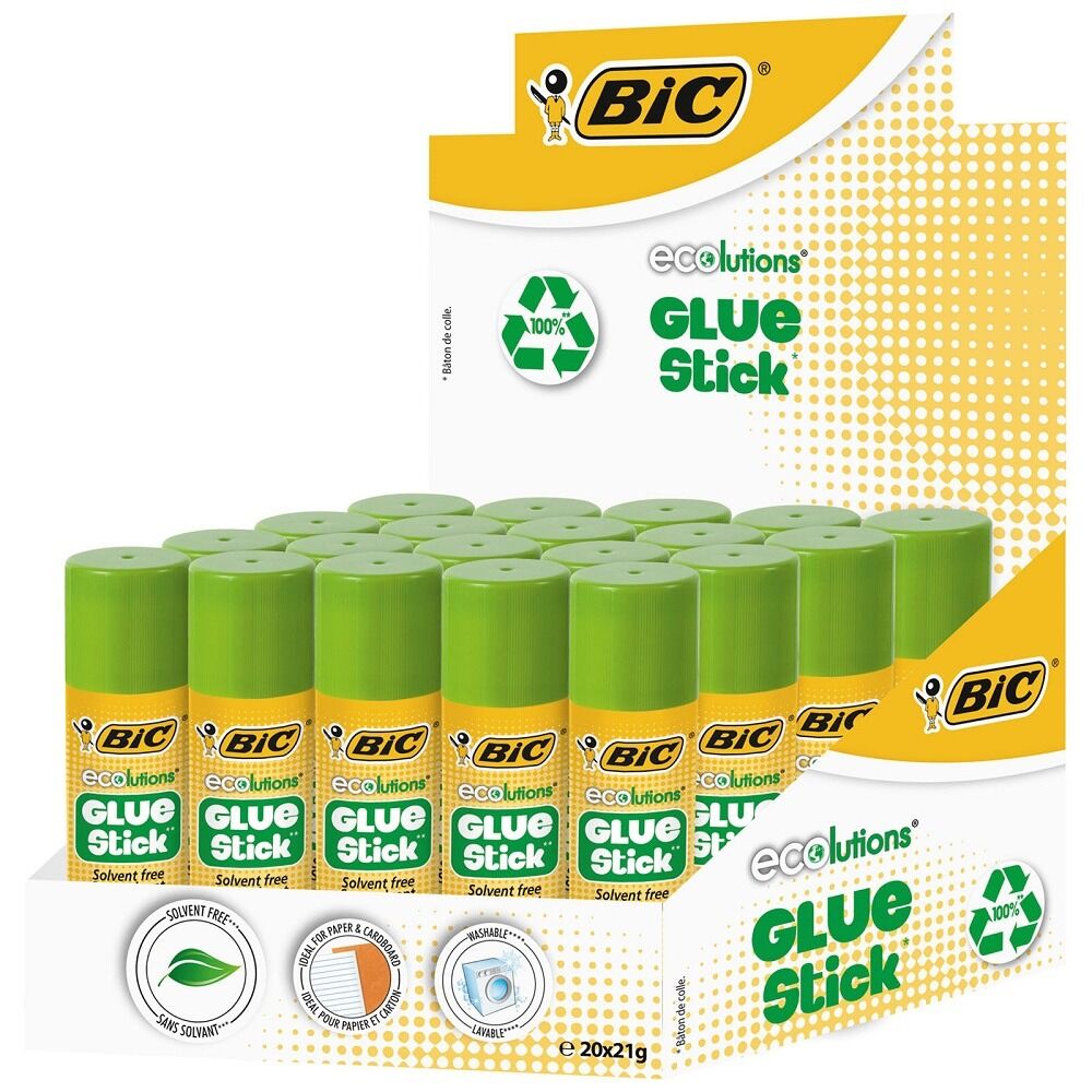 Lipici solid Bic Ecolutions, 21 g