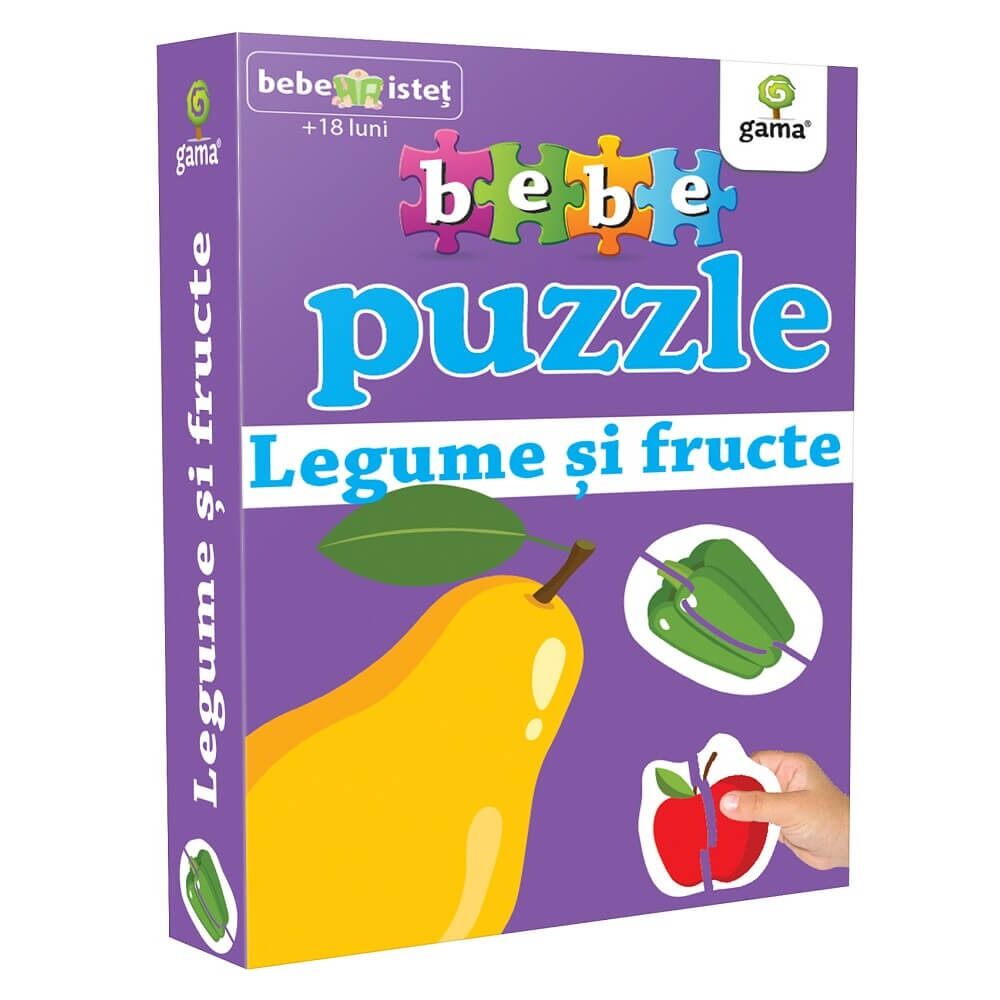 Puzzle Bebe - Legume si fructe