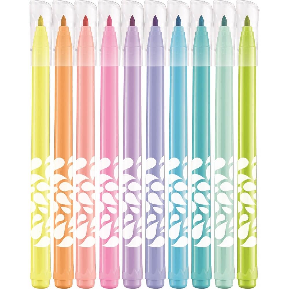 Set 10 carioci Maped Color'Peps Pastel, Multicolor