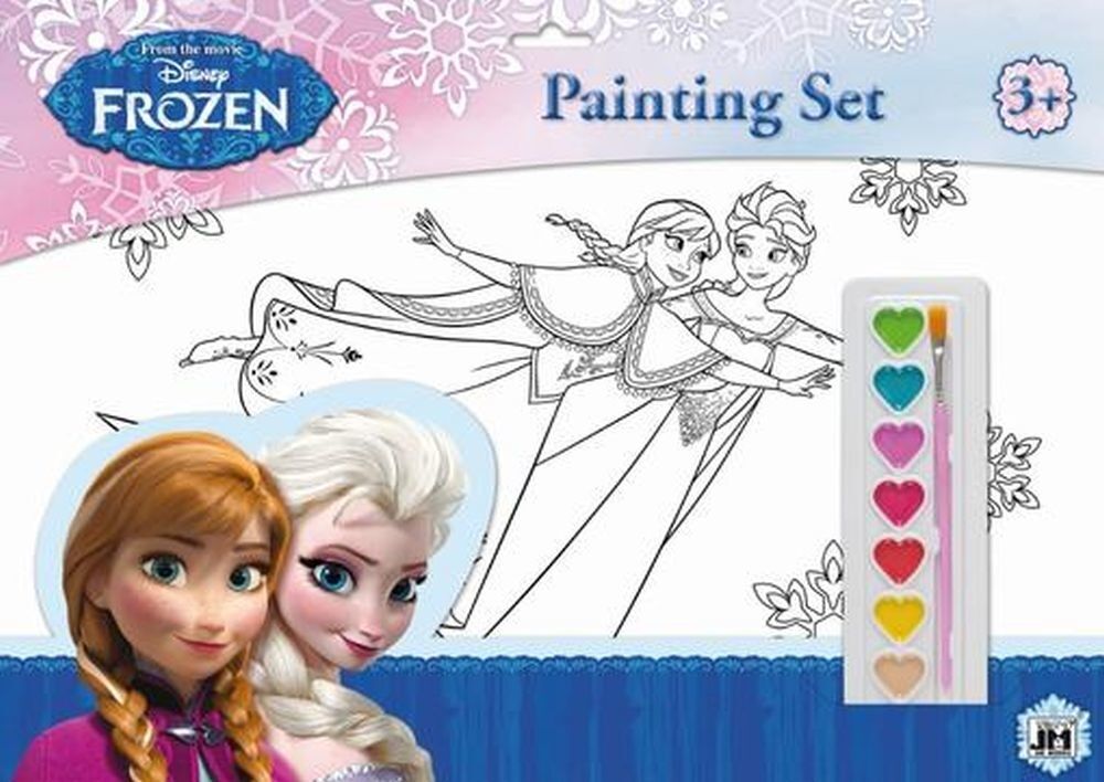 Set coloriaj A3 Frozen, 12 piese
