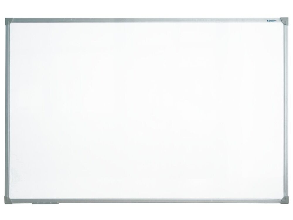 Whiteboard magnetic cu rama din aluminiu Forster, 120 x 90 cm