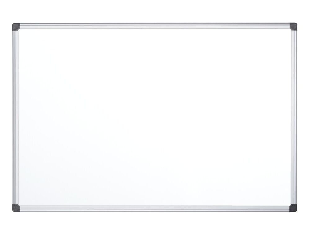 Whiteboard magnetic cu rama din aluminiu Bi-Silque, 180 x 90 cm