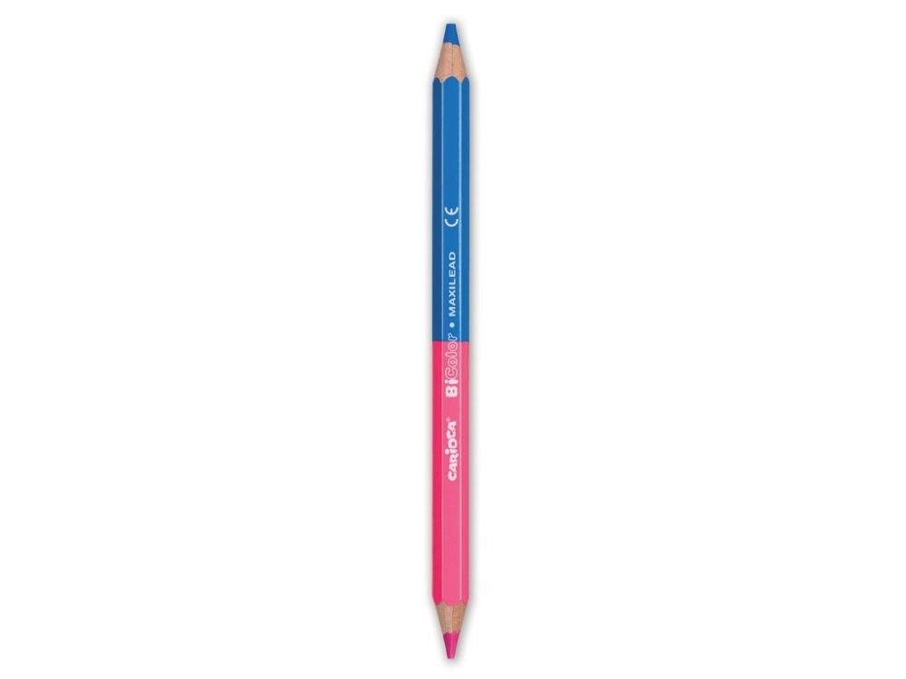 Set 6 creioane Bi-color, Multicolor