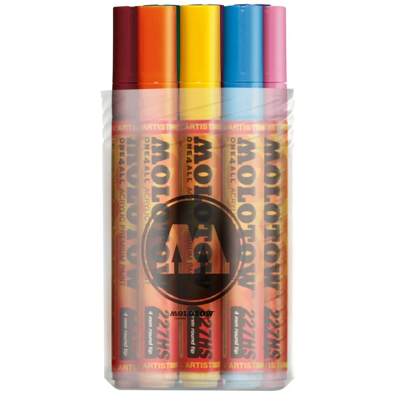 Set 12 markere Molotow One4All 227HS Main Kit, Multicolor