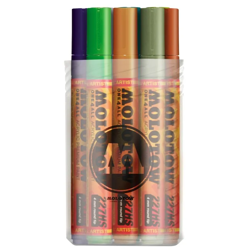 Set 12 markere Molotow One4All 227HS Main Kit II, Multicolor
