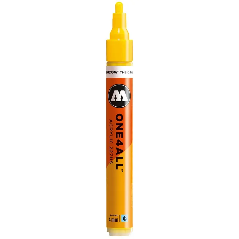 Marker acrilic Molotow One4All 227HS Zinc Yellow, 4 mm