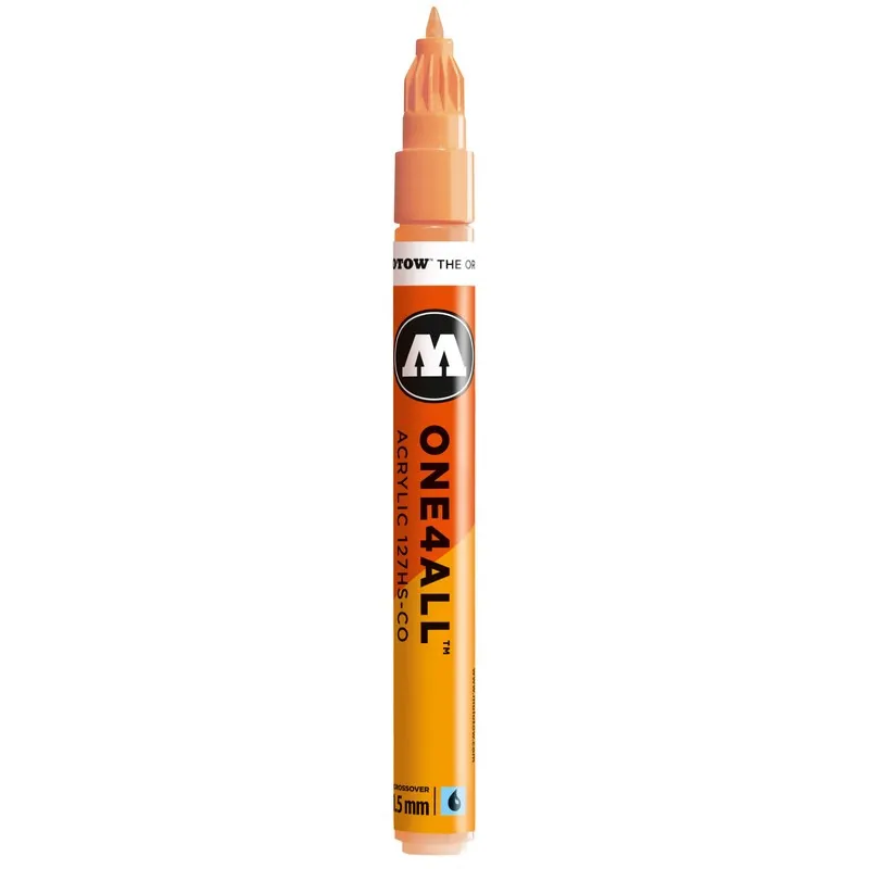 Marker acrilic Molotow One4All 127HS-CO Peach Pastel, 1.5 mm