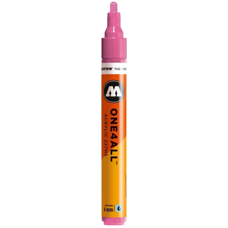Marker acrilic Molotow One4All 227HS Fuchsia Pink, 4 mm