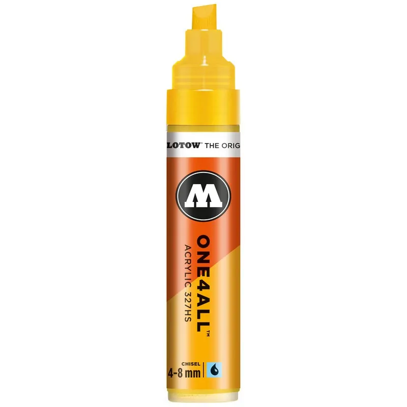 Marker acrilic Molotow One4All 327HS Zinc Yellow, 8 mm