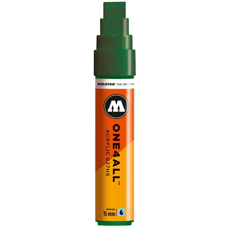 Marker acrilic Molotow One4All 627HS Mister Green, 15 mm