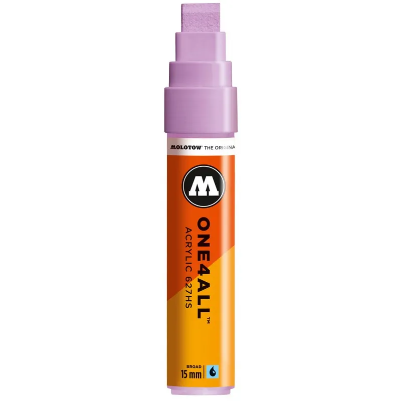 Marker acrilic Molotow One4All 627HS Lilac Pastel, 15 mm