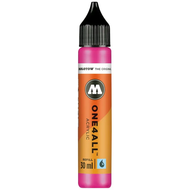 Rezerva marker Molotow One4All Refill Neon Pink 217, 30 ml