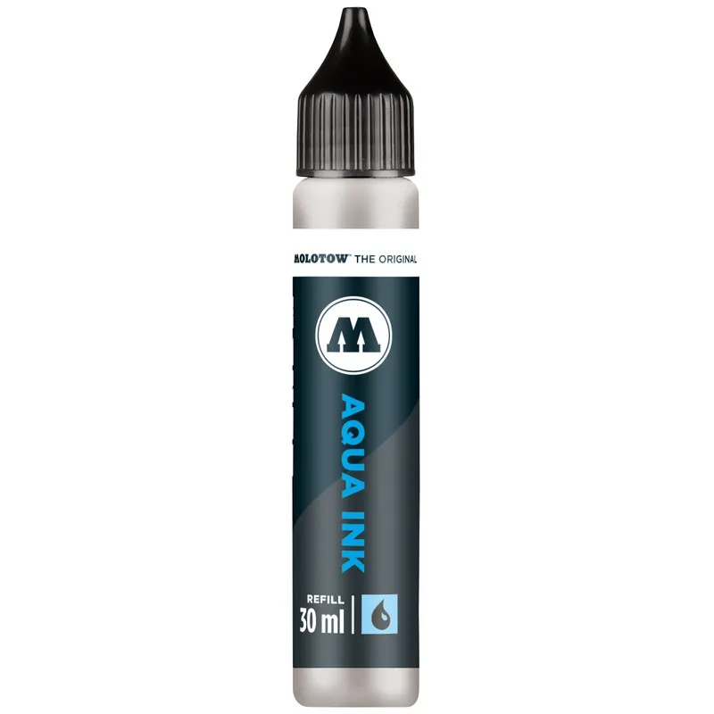 Rezerva marker Molotow Aqua Ink Refill Grey 04, 30 ml