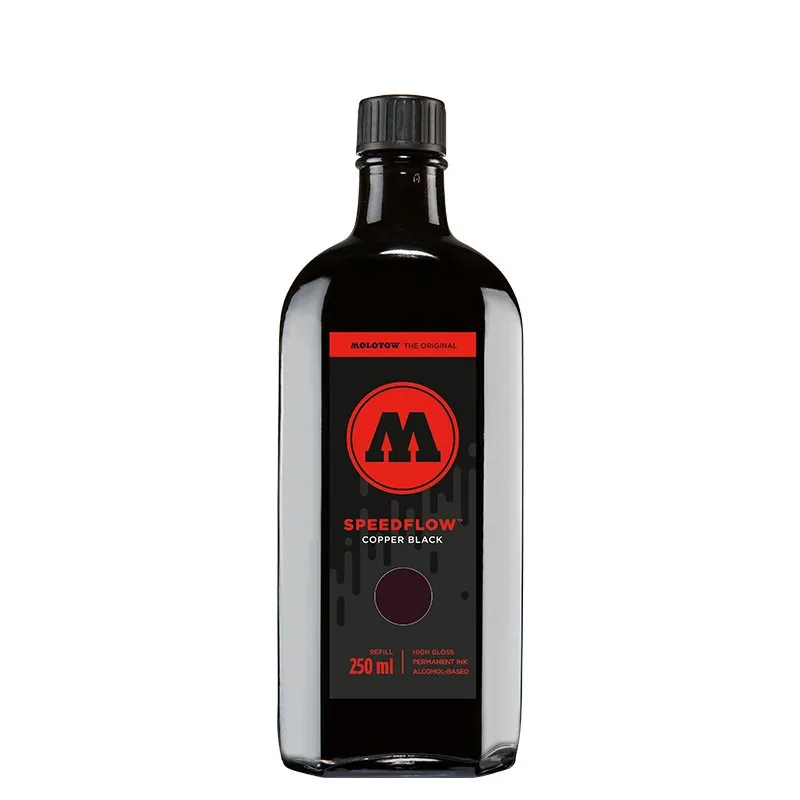 Rezerva Molotow Speedflow Cocktail Copper Black, 250 ml