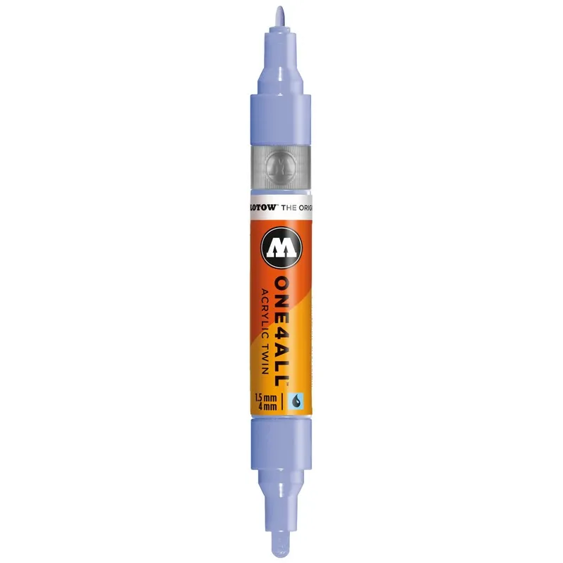 Marker Molotow One4All Acrylic Blue Violet Pastel, 1.5 mm/4 mm