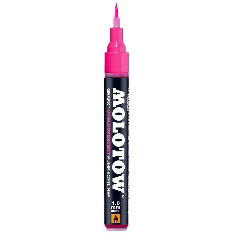 Pump Softliner Molotow Grafx UV-Fluorescent, 1.0 mm, Roz