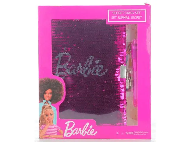 Set agenda cu pix Barbie