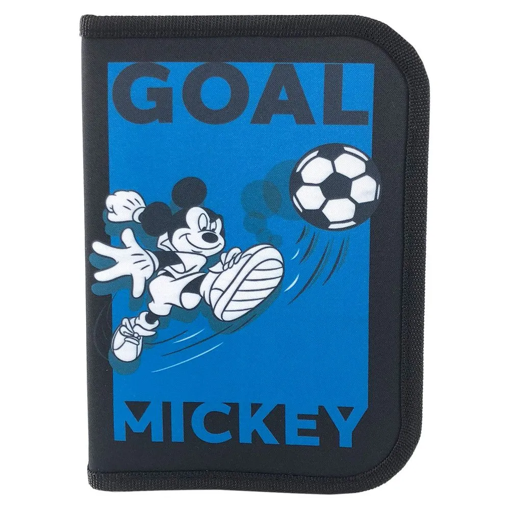 Penar neechipat Mickey Mouse Goal, 1 fermoar, 2 extensii, Negru