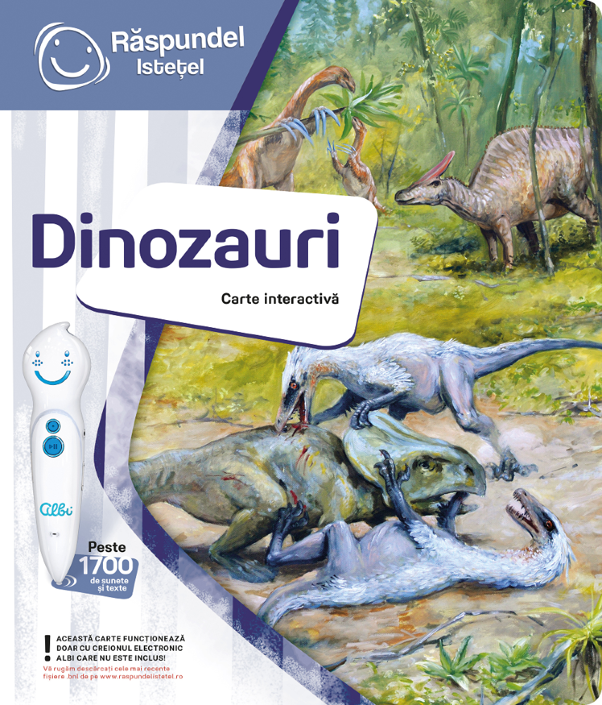 Carte Dinozauri Raspundel Istetel