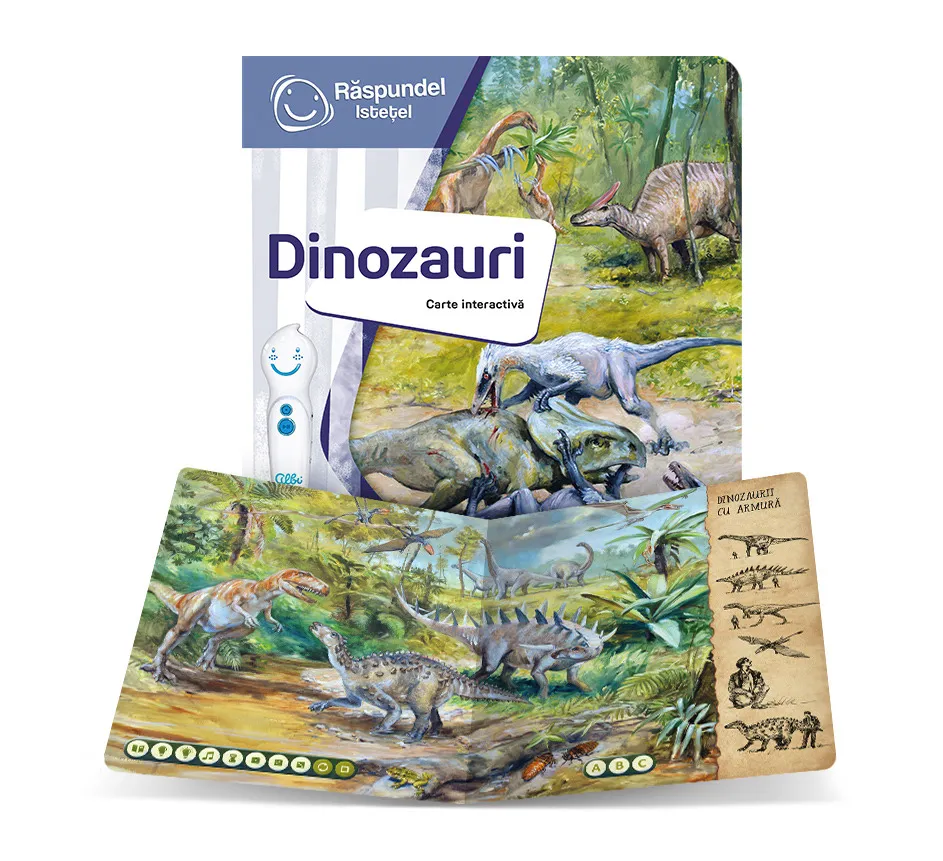 Carte Dinozauri Raspundel Istetel