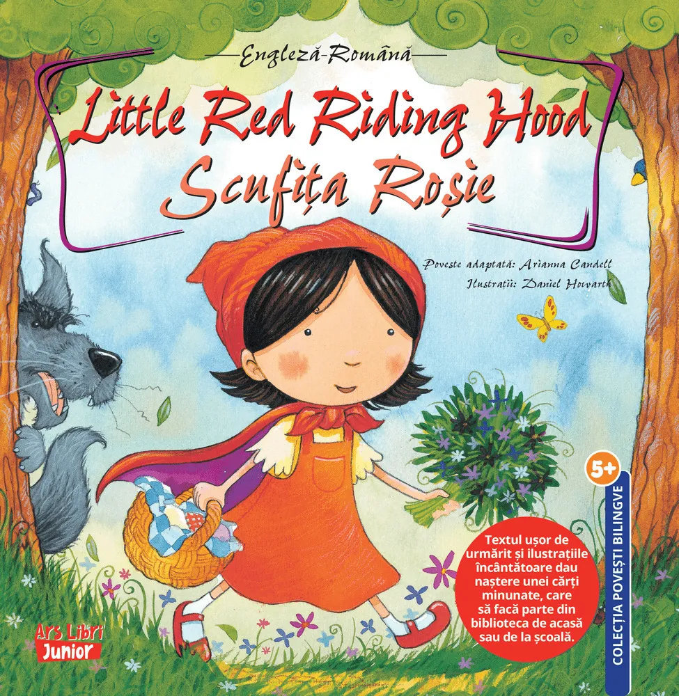 Povesti bilingve. Little Red Riding Hood. Scufita Rosie