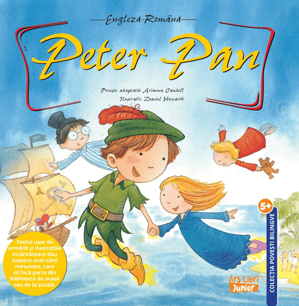 Povesti bilingve. Peter Pan