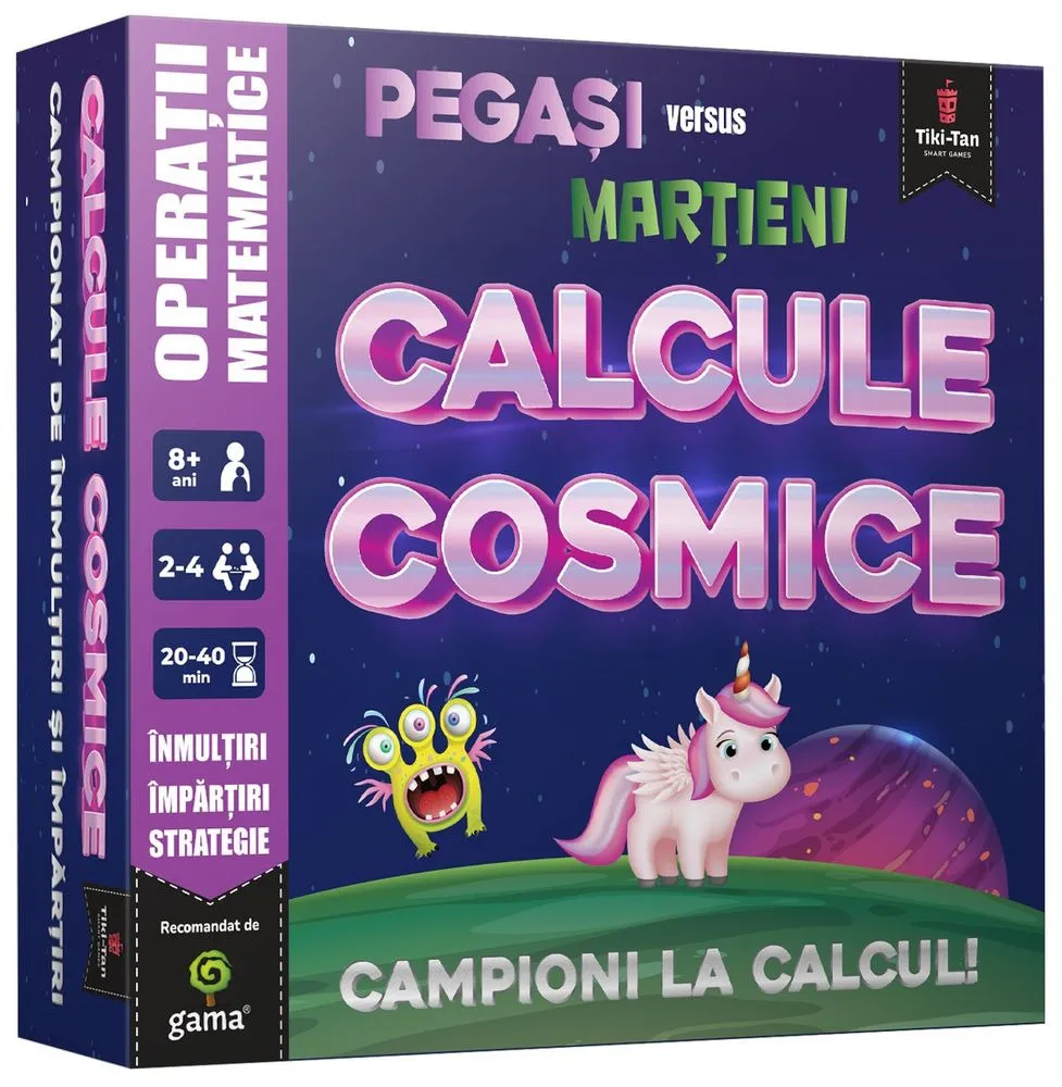 Joc educativ Calcule cosmice: Pegasi versus Martieni